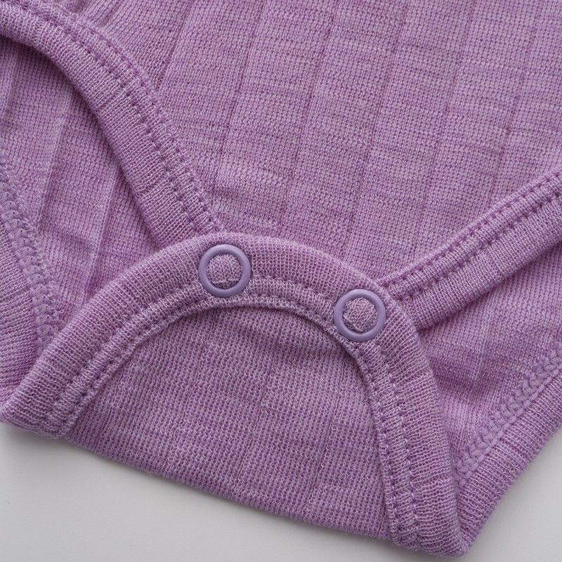 Bodysuit Supplier - Winter Pink Merino Wool