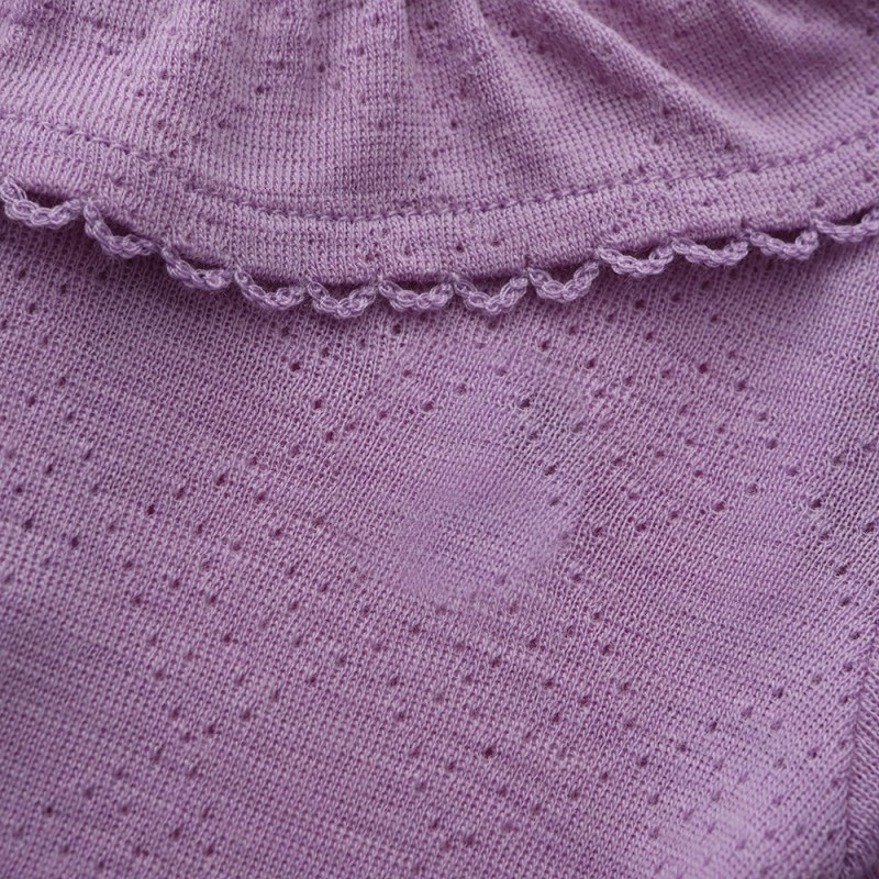 Bodysuit Supplier - Winter Pink Merino Wool