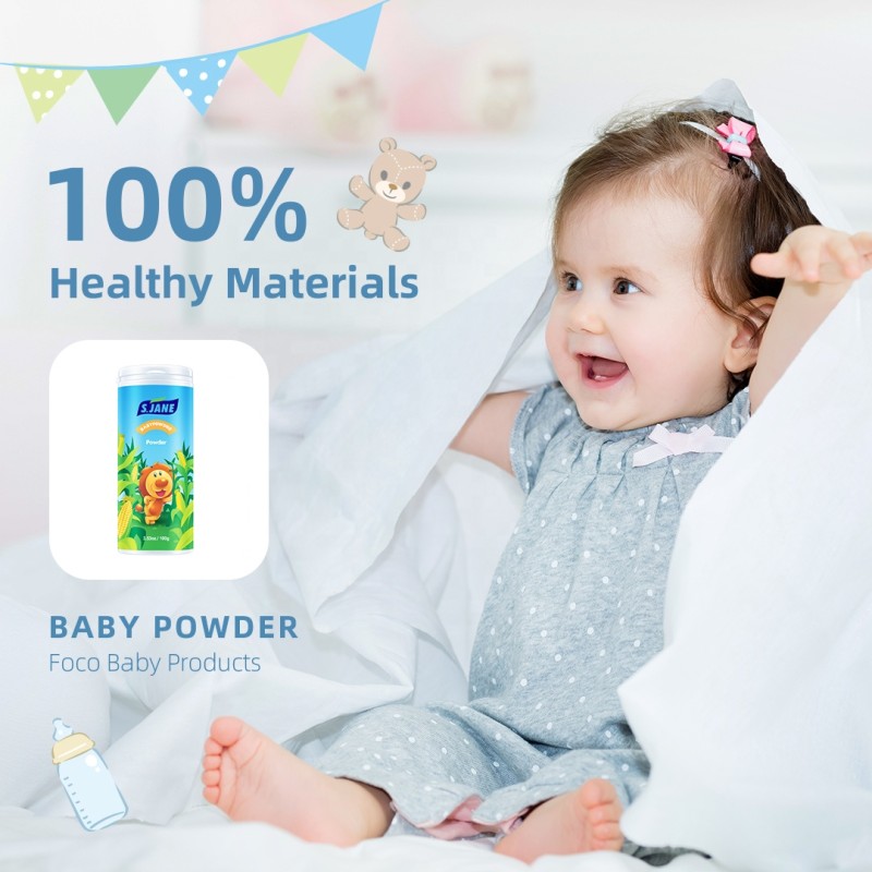 Baby Powder Manufacturer - OEM Natural Talc-Free Baby Powder