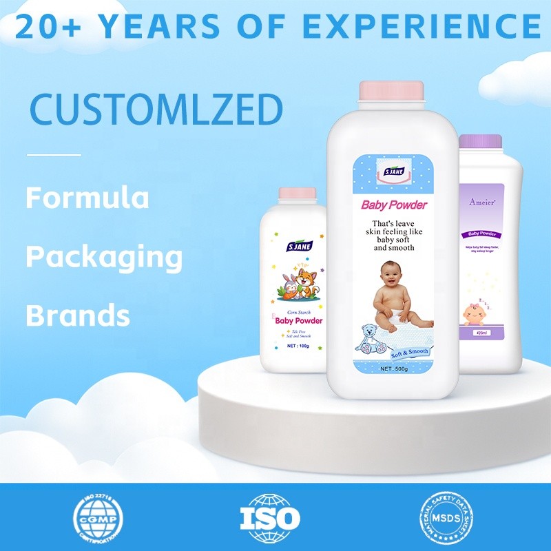 Baby Powder Factory - Custom Organic Baby Body Powder