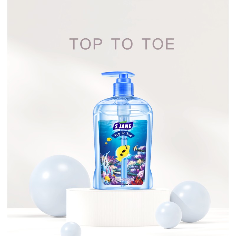 Baby Wash Manufacturer - Custom 2-in-1 Natural Baby Wash