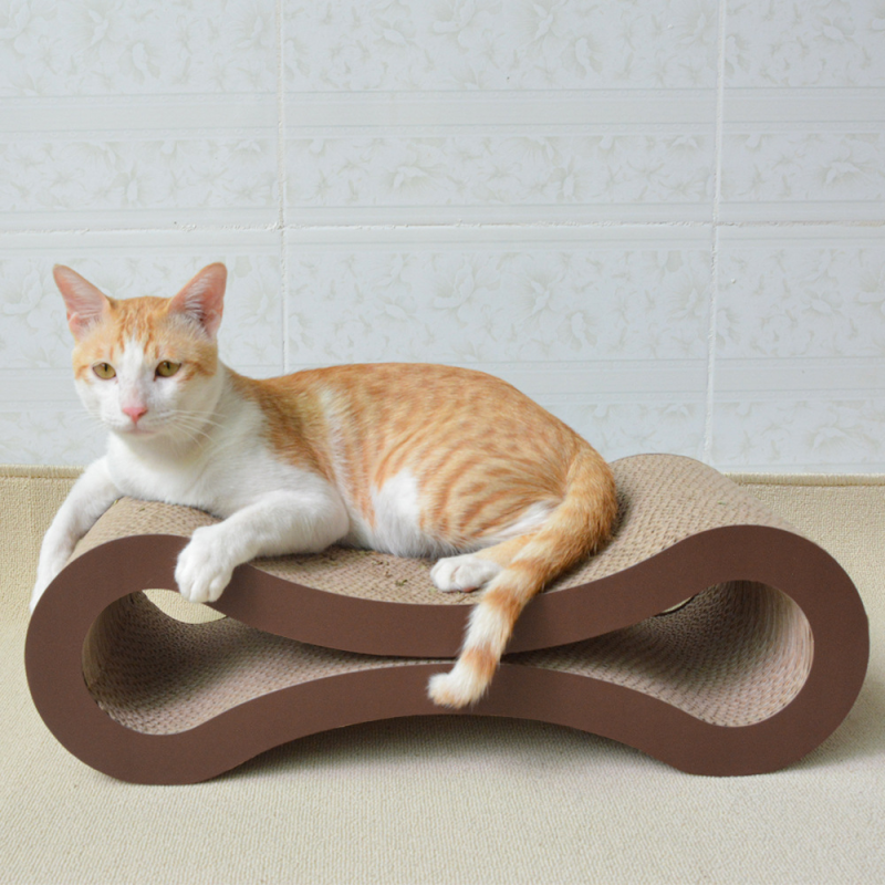 Luxury Cat Tree Supplier - 8-Shaped Scratching Board