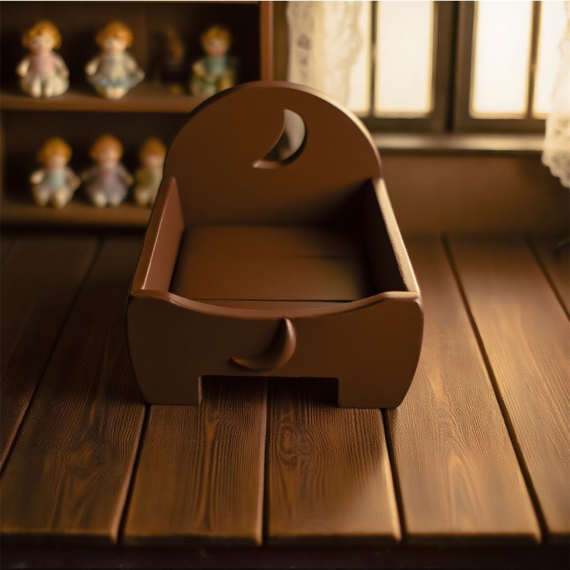 Wooden Pet Bed Manufacturer - Vintage Style Moon Cutout