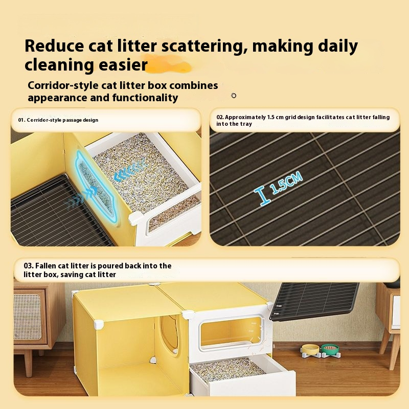 Metal Litter Factory - 6in High Sided Easy