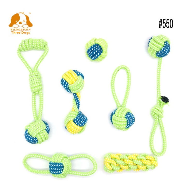 Dog Toy Supplier - Eco-Friendly Cotton Rope Chew