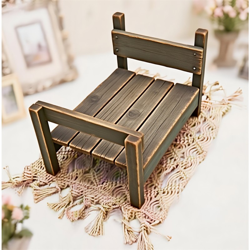 Wooden Pet Bed Manufacturer - Distressed Headboard Multi-Color