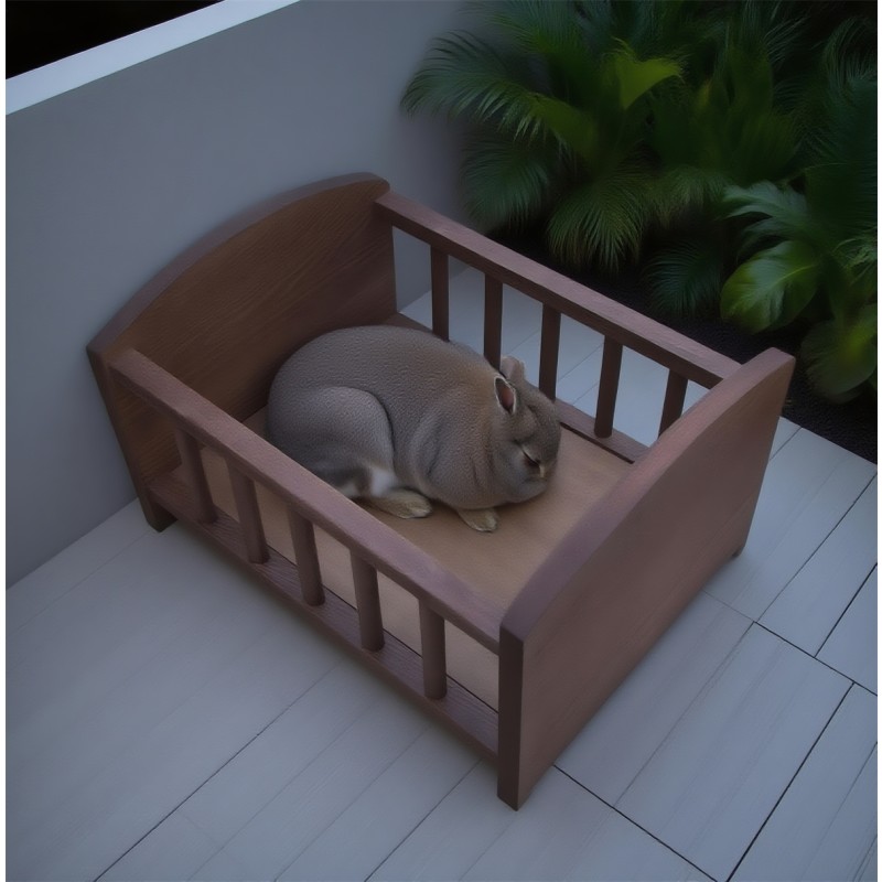 Rustic Pet Bed Factory - Multi-Use Lounge Photo Prop