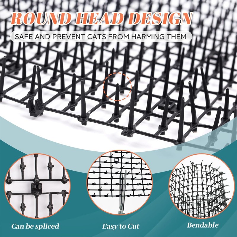 Plastic Mat Manufacturer - 10 PCS Indoor Spikes