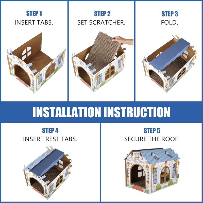 Cat Scratcher Supplier - Modern Cabin Vertical
