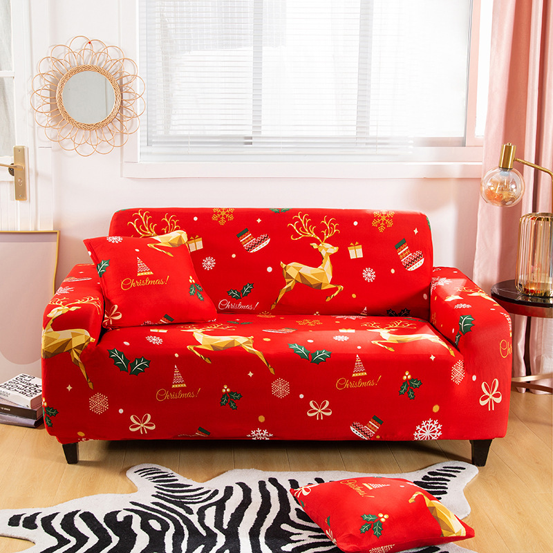 Sofa Cover Supplier - Christmas Elastic Dust Proof