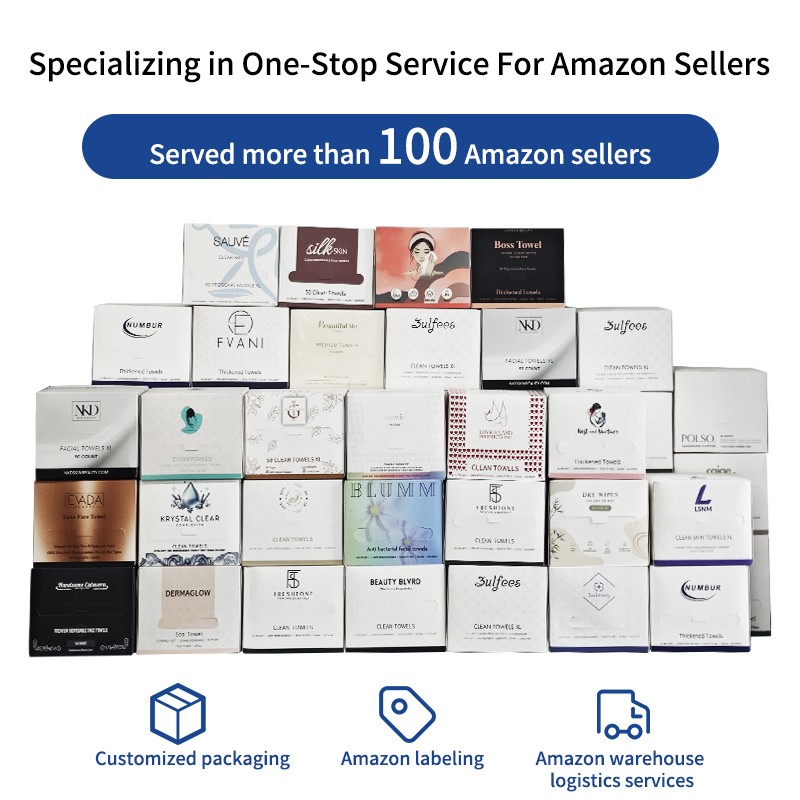 Face Towelette Factory - Custom 50 Ct USDA