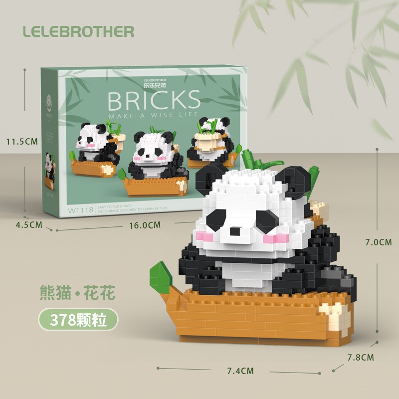 Building Blocks Factory - Custom Mini Animal Blocks Set