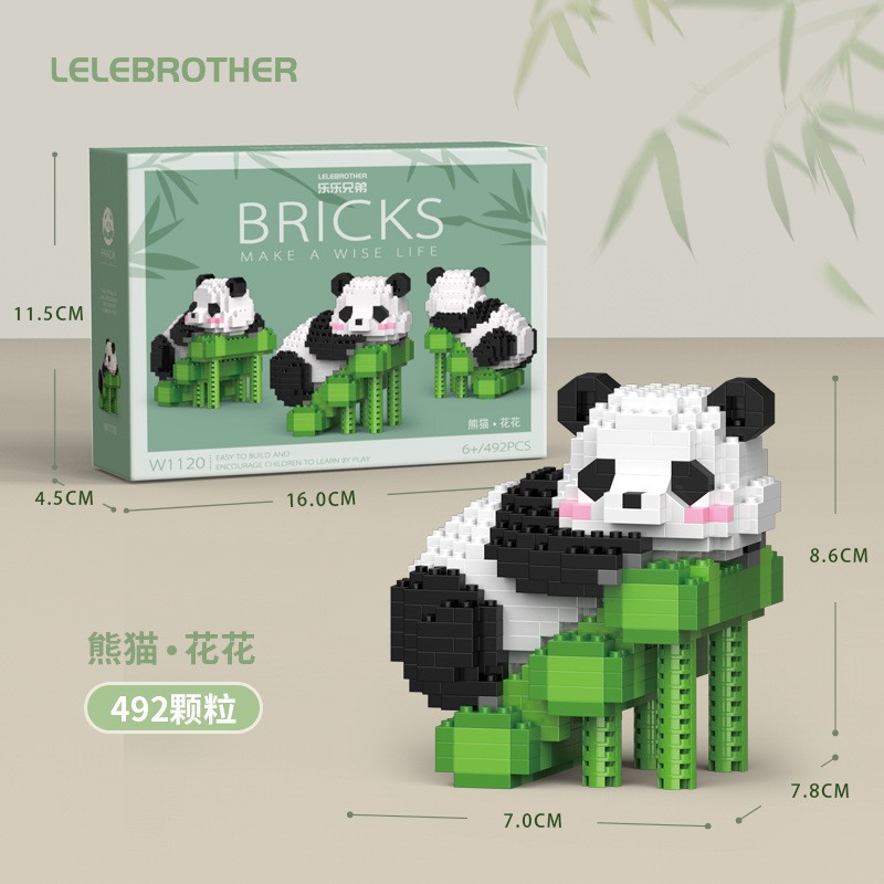 Building Blocks Factory - Custom Mini Animal Blocks Set