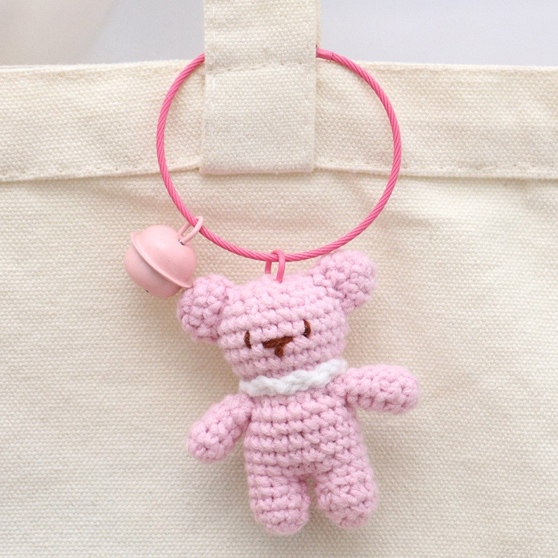 Crochet Kit Factory - Custom Bear Pendant Keyring