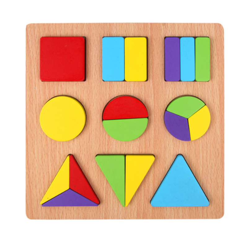 Wooden Puzzle Manufacturer - OEM Shape Learning Puzzle