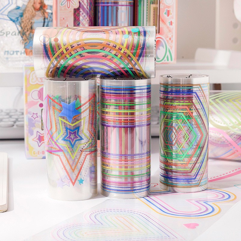 Scrapbook Supplies Manufacturer - OEM Geometric Stickers