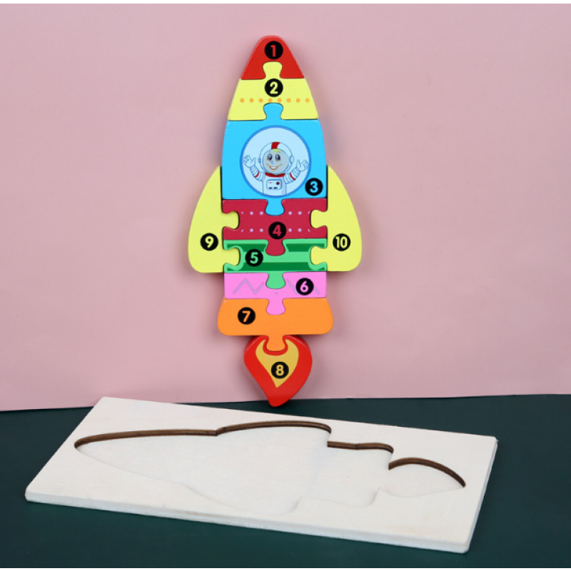 Wooden Puzzle Manufacturer - OEM Color Sorting Toy Set