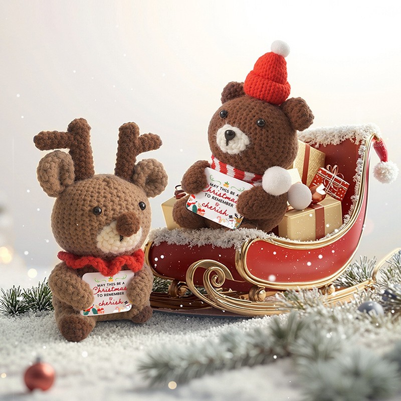 Crochet Kit Factory - Custom Doll Crochet Kit with Yarn