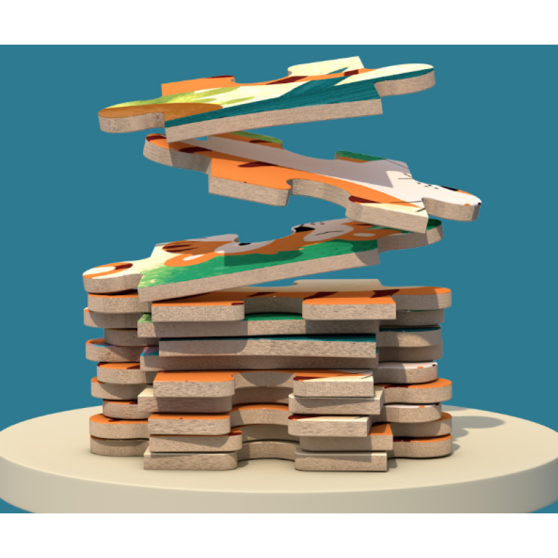 Wooden Puzzle Manufacturer - OEM 3D Animal Puzzle Toy