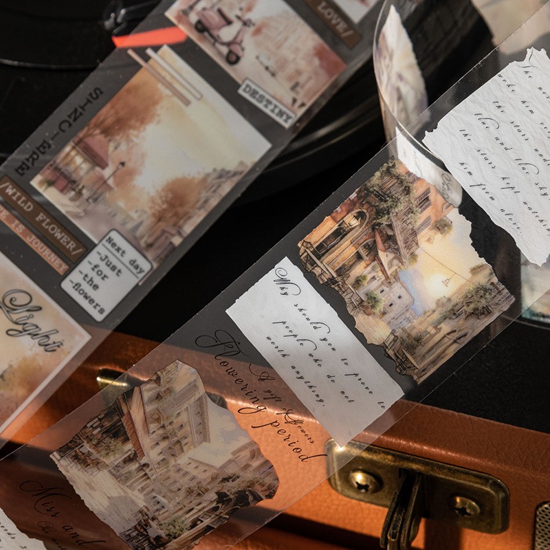 Scrapbook Supplies Factory - Custom Vintage Style Tape