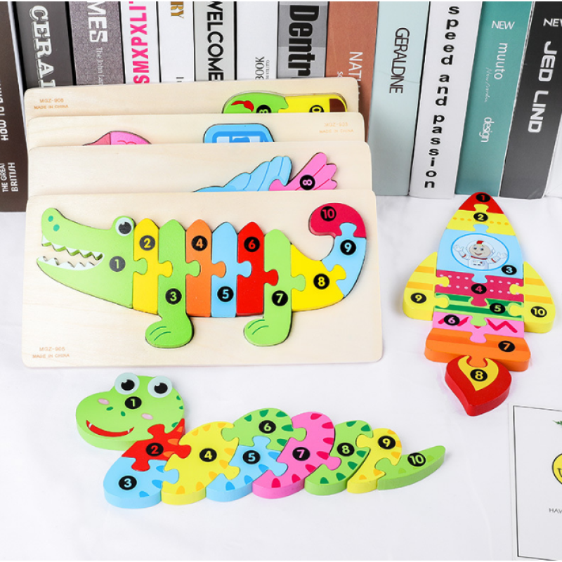 Wooden Puzzle Factory - Custom Montessori Game Toy