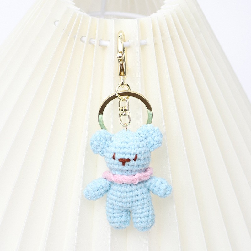 Crochet Kit Factory - Custom Bear Pendant Keyring