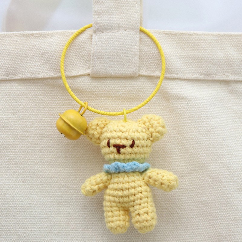 Crochet Kit Factory - Custom Bear Pendant Keyring