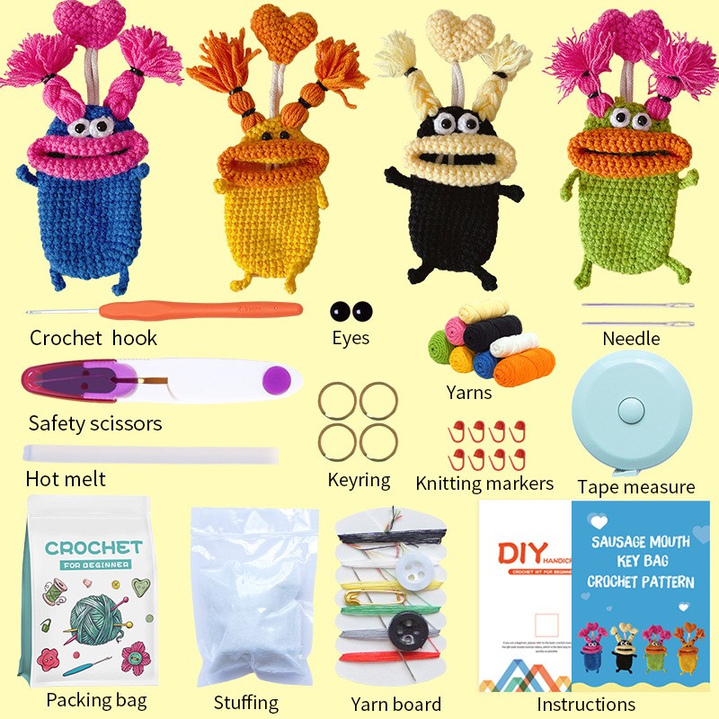 Crochet Kit Manufacturer - OEM Animal Crochet DIY Set