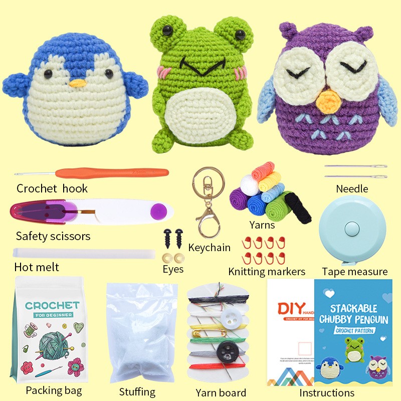 Crochet Kit Manufacturer - OEM Animal Crochet DIY Set