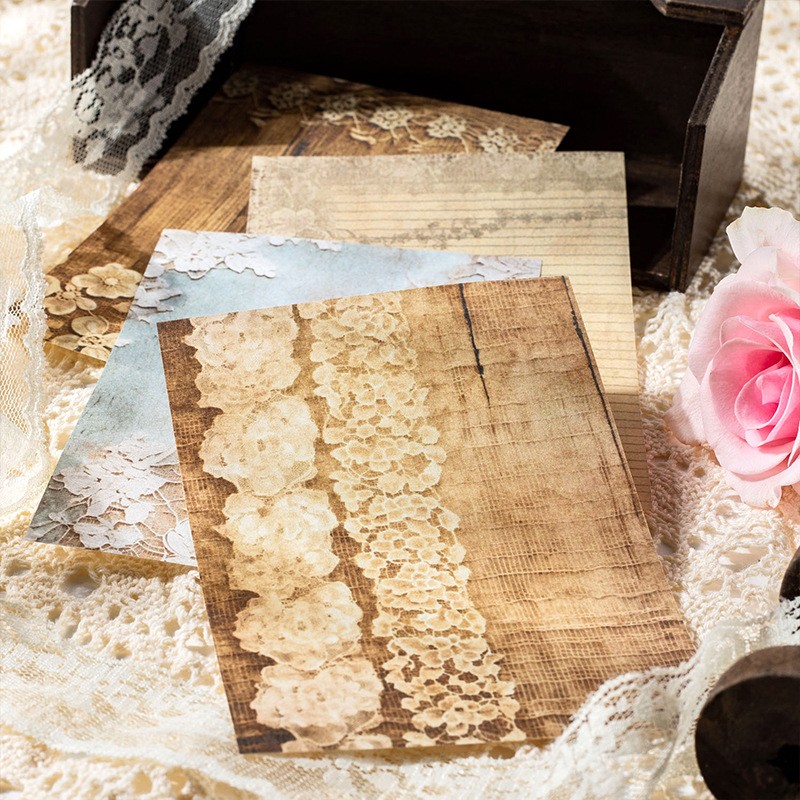 Scrapbook Supplies Manufacturer - OEM Vintage Lace Paper