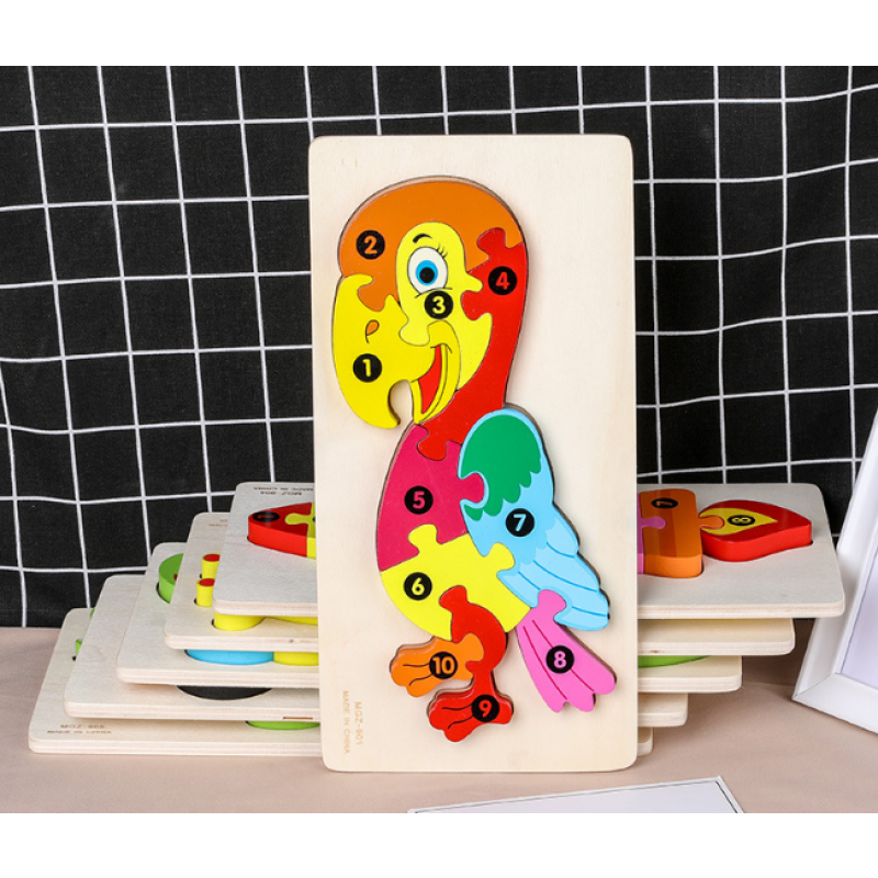 Wooden Puzzle Factory - Custom Montessori Game Toy