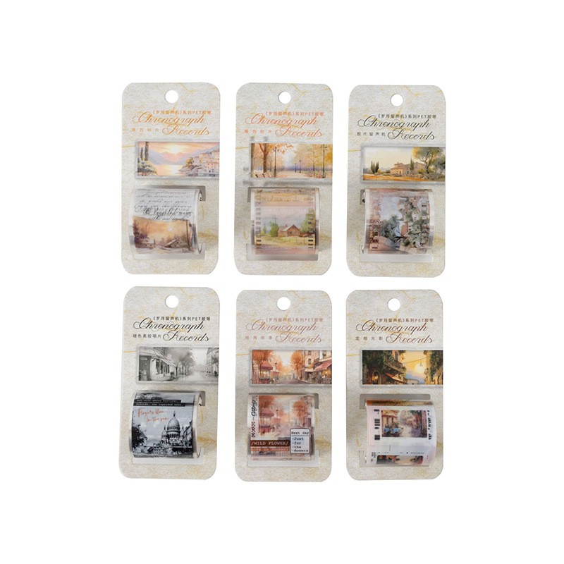 Scrapbook Supplies Factory - Custom Vintage Style Tape