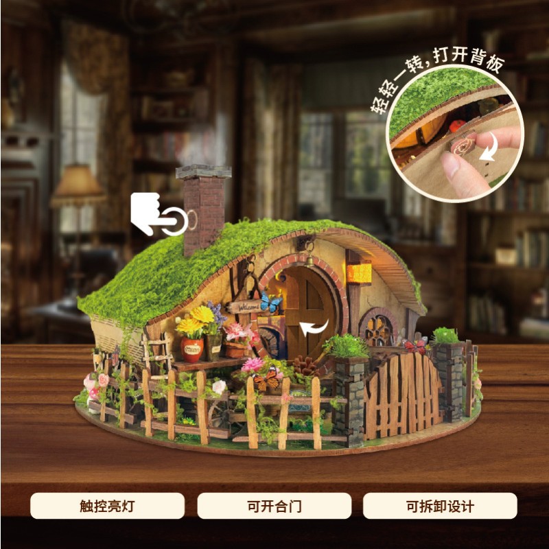 Doll House Manufacturer - OEM LED Book Nook Kit