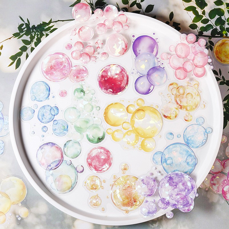 Scrapbook Supplies Manufacturer - OEM Bubble Sticker Set