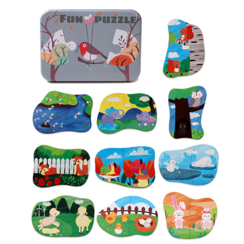 Wooden Puzzle Factory - Custom Cartoon Animal Puzzle