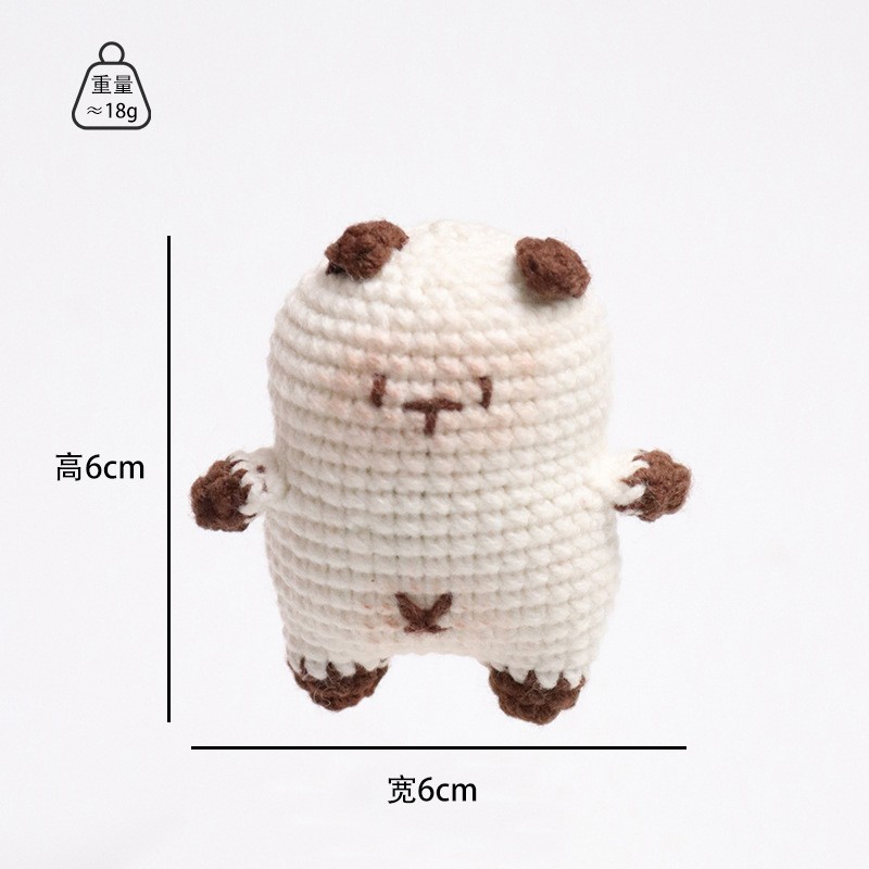 Crochet Kit Manufacturer - OEM Cat Pendant Keyring Set