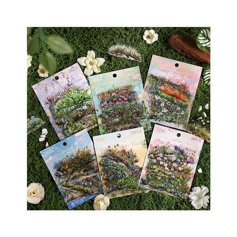 Scrapbook Supplies Factory - Custom Plant Theme Stickers