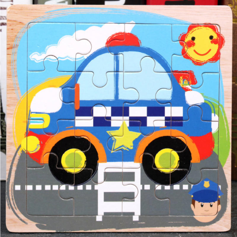 Wooden Puzzle Factory - Custom Vehicle Cognitive Puzzle