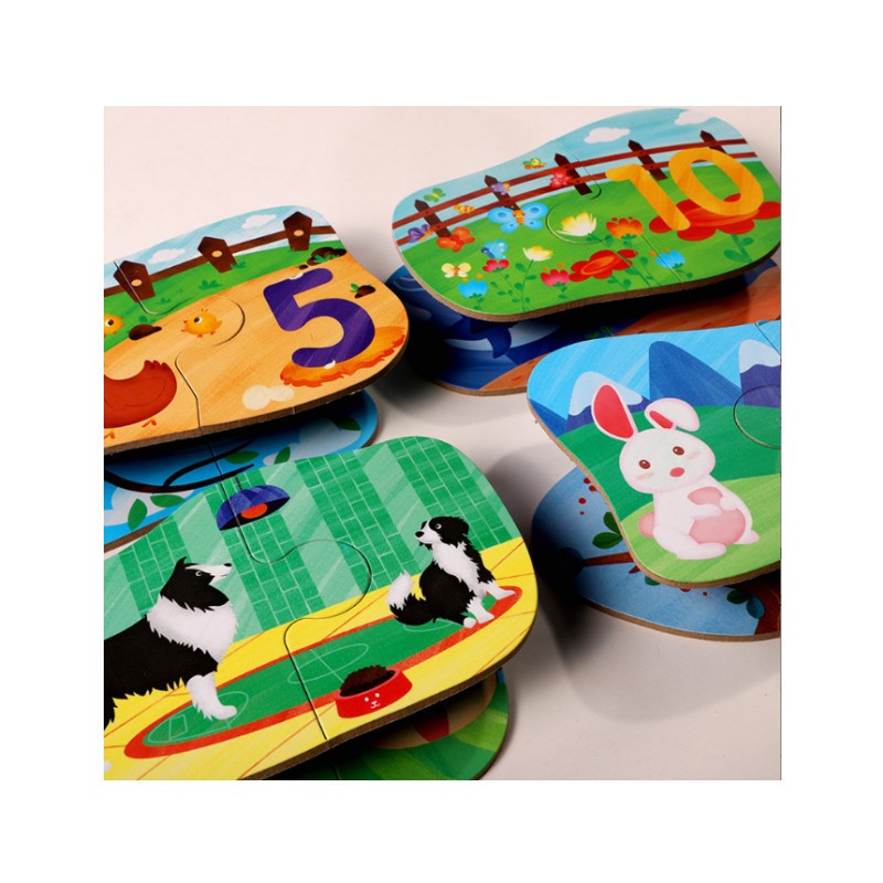 Wooden Puzzle Factory - Custom Cartoon Animal Puzzle