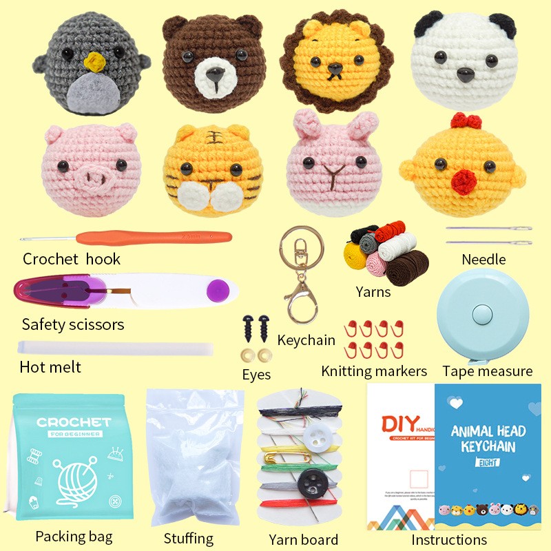 Crochet Kit Manufacturer - OEM Animal Crochet DIY Set