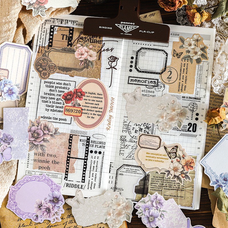 Scrapbook Supplies Factory - Custom Vintage Scrapbook Paper