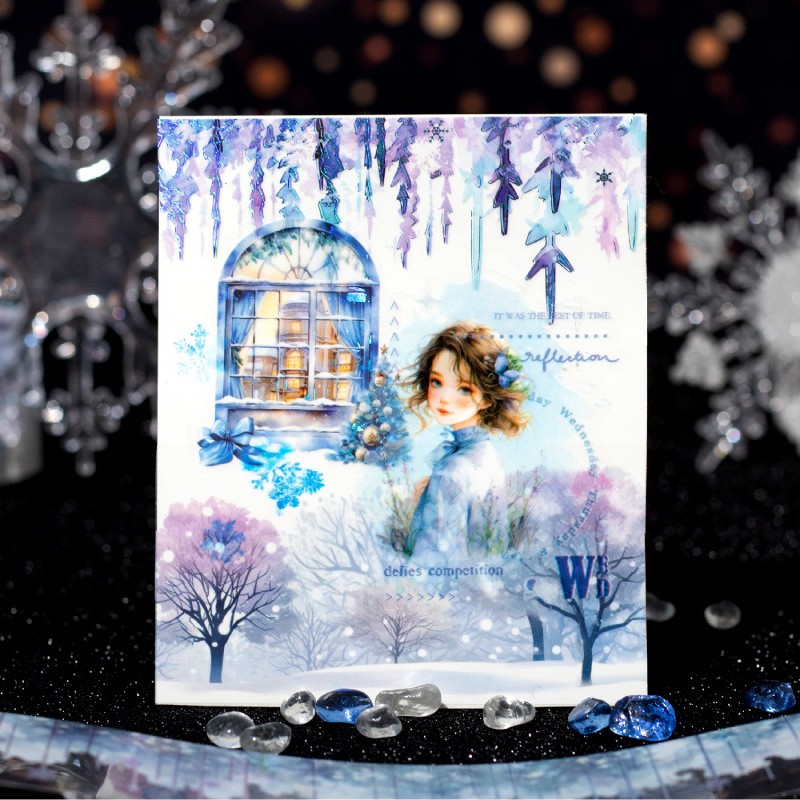 Scrapbook Supplies Factory - Custom PET Journal Stickers