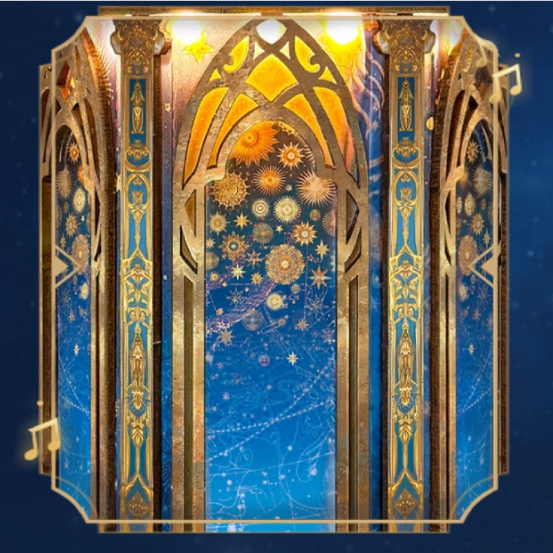 Doll House Factory - Custom Book Nook with LED Light