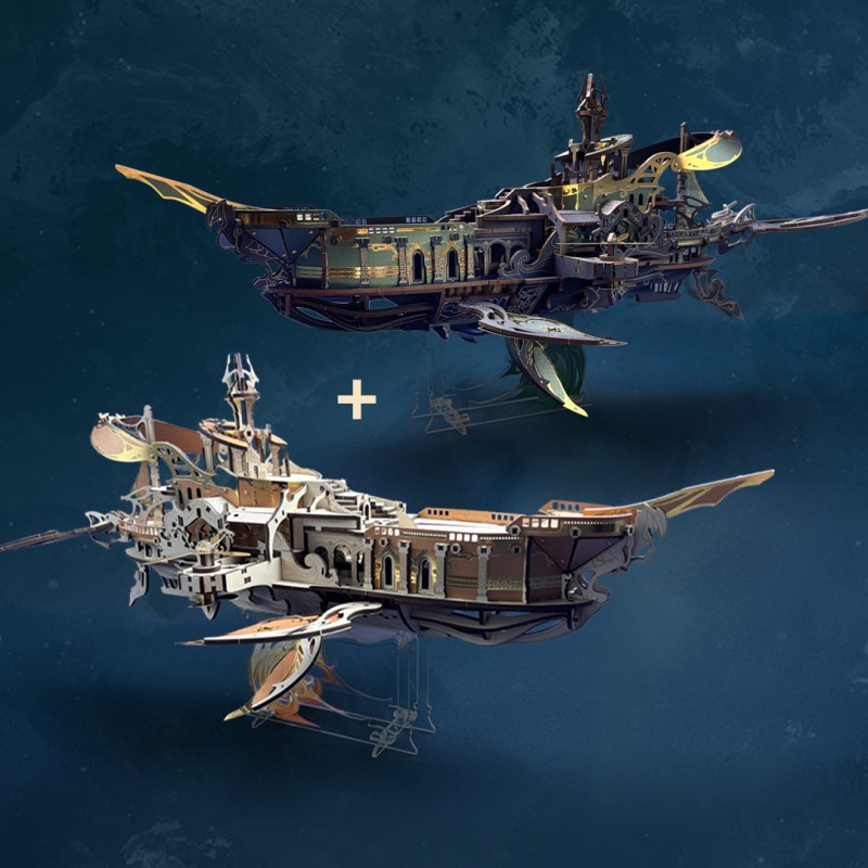 Wooden Puzzle Factory - Custom Music Gear Model Kit