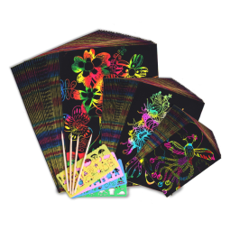 Scratch Paper Manufacturer - OEM Magic Color Paper Book