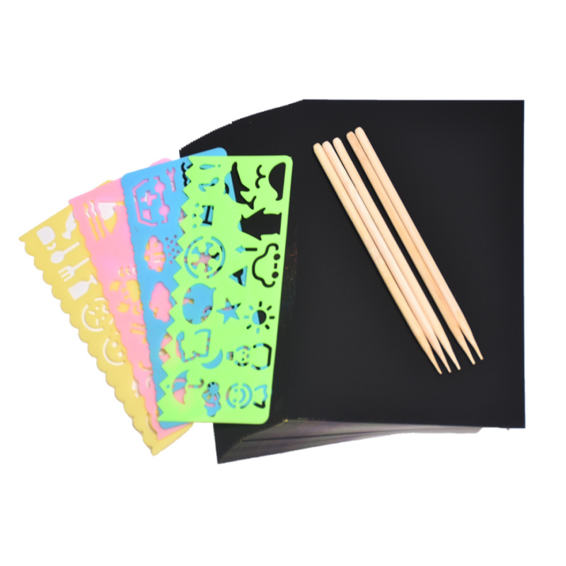 Scratch Paper Manufacturer - OEM Magic Color Paper Book