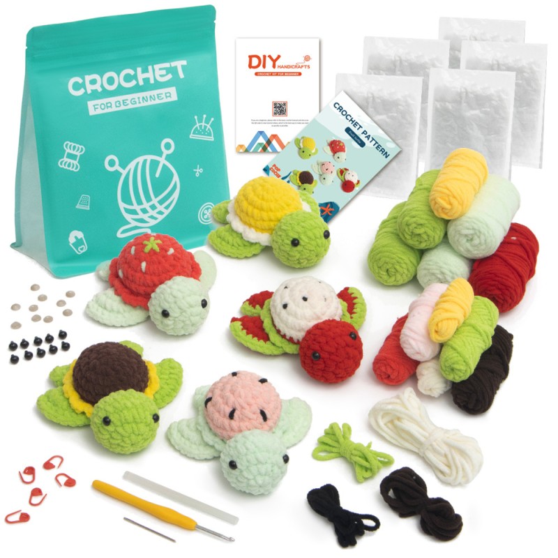 Crochet Kit Manufacturer - OEM Hanging Plant Knit Set