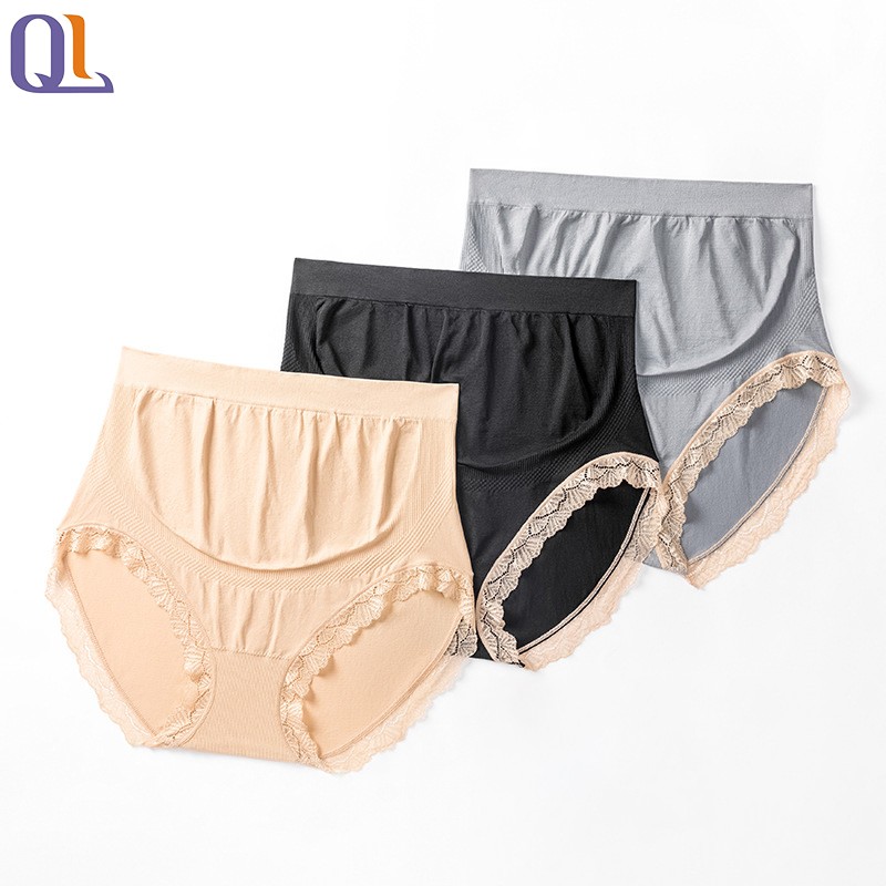 Lace Panties Supplier - High Waist Briefs