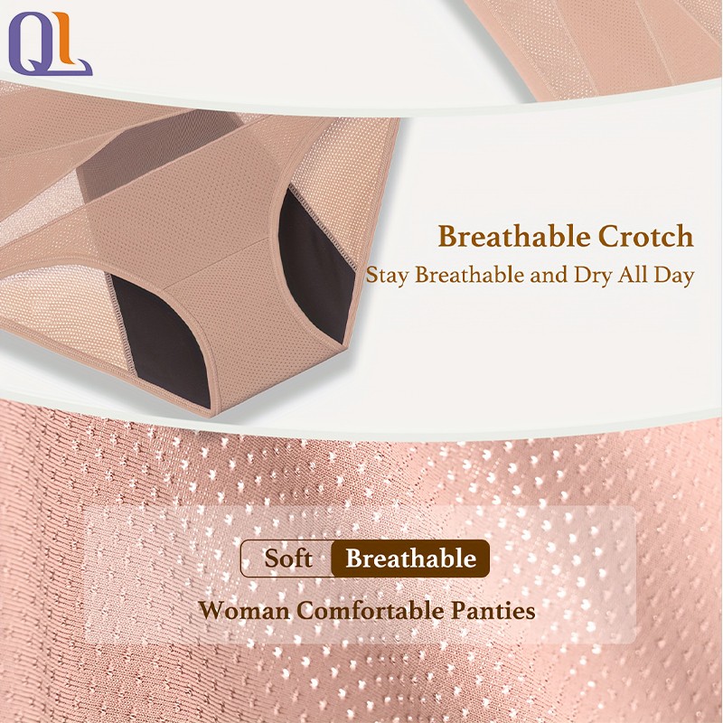 Breathable Panties Factory - Customized 3-layer