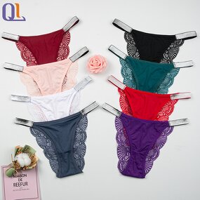 Lace Thongs Factory - Rhinestone-Embellished